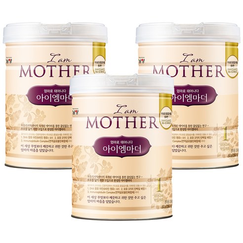 아이엠마더 분유 1단계, 800g, 3개