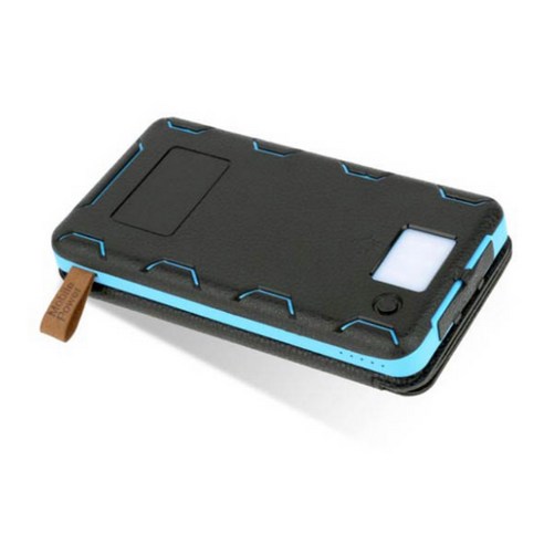 2000mAh 용량의 넥스트 태양광 4판넬 파워뱅크 보조배터리