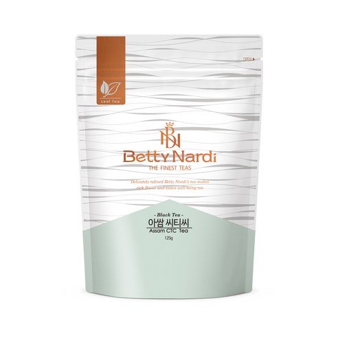 베티나르디 아쌈 지퍼백, 125g, 1개