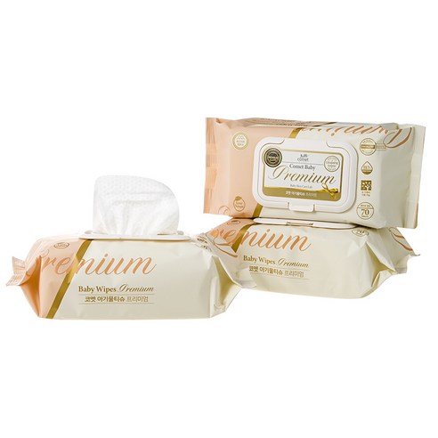 아기 피부 보호를 위한 프리미엄 물티슈