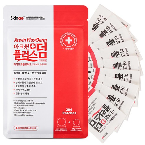 스킨애 아크윈 플러스덤 대용량 패치, 9개입, 1개