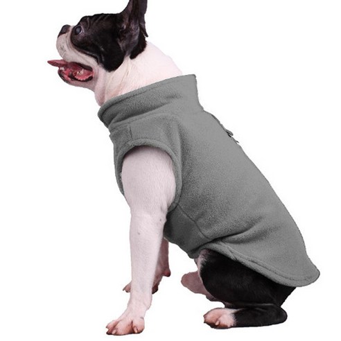 댕댕이주식회사 강아지 후리스, 그레이