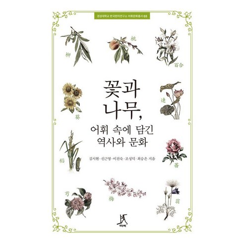 꽃과 나무 어휘 속에 담긴 역사와 문화, 따비, 김시현 신근영 이진숙 조성덕 최승은