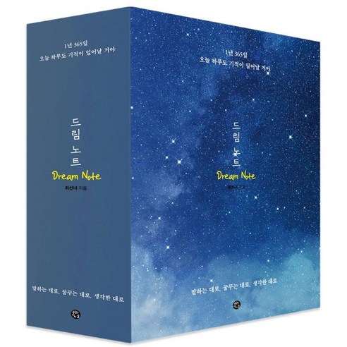 [용감한까치]드림 노트 : 1년 365일 오늘 하루도 기적이 일어날 거야 (양장), 용감한까치, 최선녀