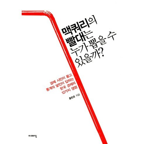 맥쿼리의 빨대는 누가 뽑을 수 있을까? : 경제 시민이 묻고 통계의 달인이 답하는 한국 경제의 12가지 쟁점, 이매진, 홍헌호 저