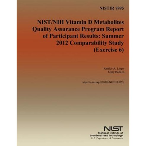 Nistir 7894: Nist/Nih Vitamin D Metabolites Quality Assurance Program Report of Participant Results: S..., Createspace Independent Publishing Platform