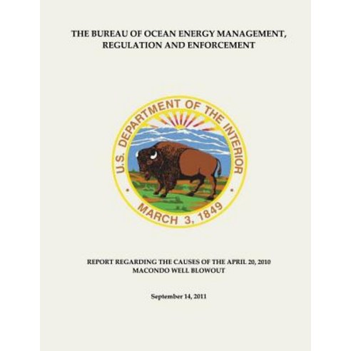 The Bureau of Ocean Energy Management Regulation and Enforcement: Report Regarding the Causes of the ..., Createspace