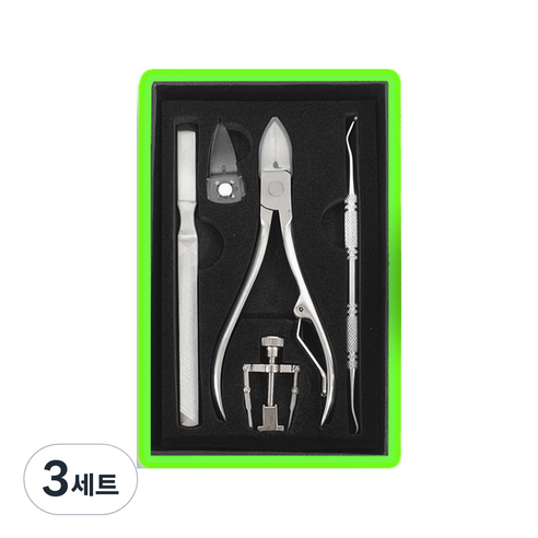 고요잠 내성발톱 교정기 DK-77 5종 세트, 3세트