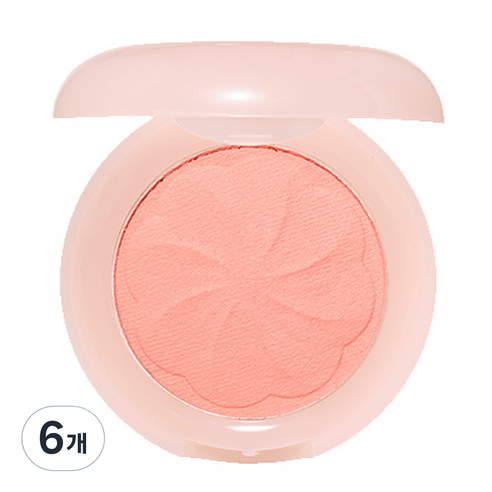 에뛰드 휘핑 벨벳 블러셔 7g, 멜론크림슈, 6개