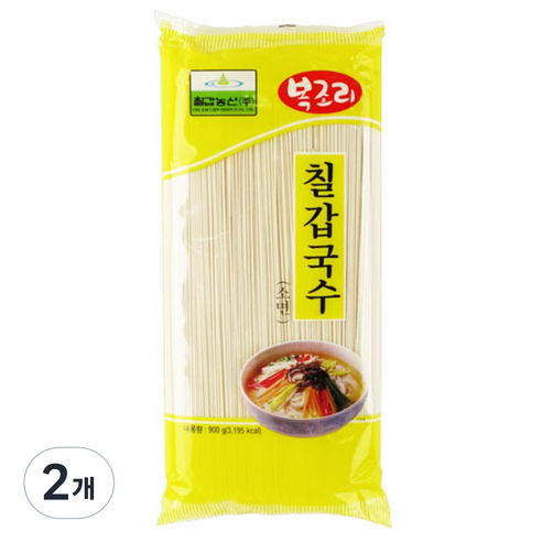 칠갑농산 국수opp 소면, 2.5kg, 2개