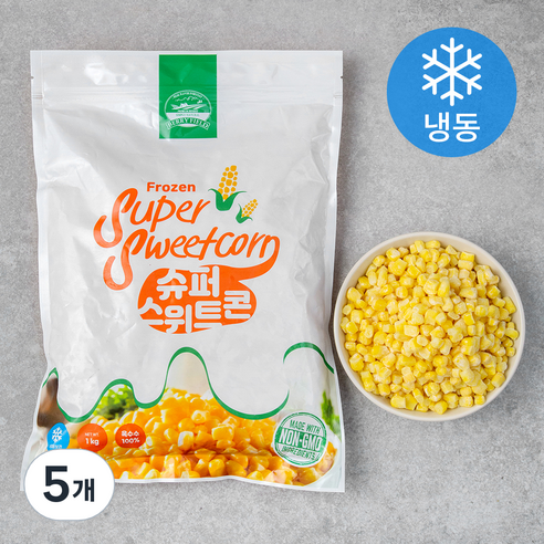 슈퍼스위트콘 (냉동), 1kg, 1개, 5개