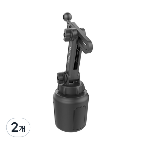 옵시디언 차량용 컵홀더 핸드폰 태블릿 거치대 마운트 CT-H24, 2개