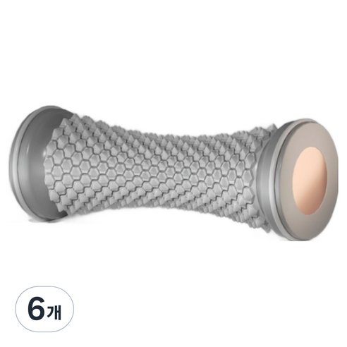 발바닥 롤러 마사지, 그레이, 6개