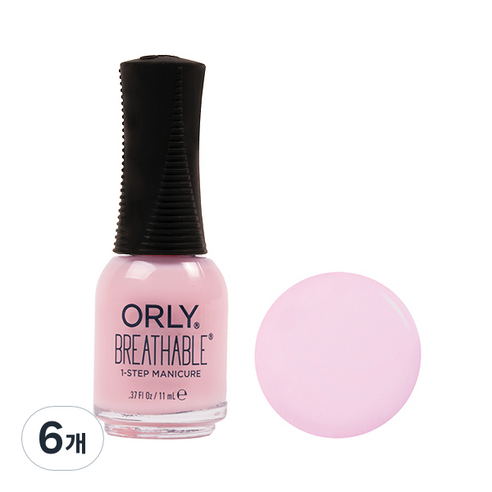 오를리 브레써블 컬러 2070004 펨퍼미, 11ml, 6개