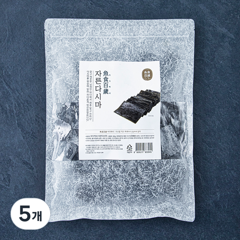 어식백세 자른다시마, 300g, 5개