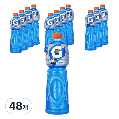 게토레이 블루 볼트, 1.5L, 48개