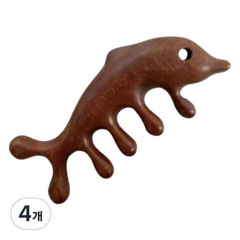 도이뮤 두피 괄사 마사지기 17, 4개