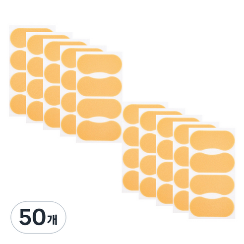 쓰리썬 물집방지패치 발뒤꿈치패드, 50개