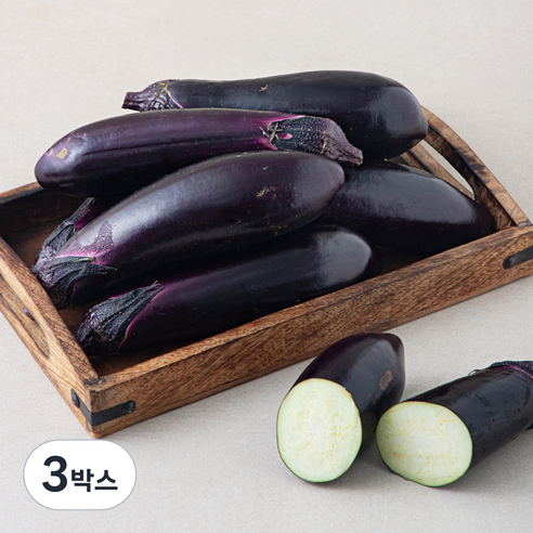 못생겨도 맛있는 가지, 2.5kg, 3개