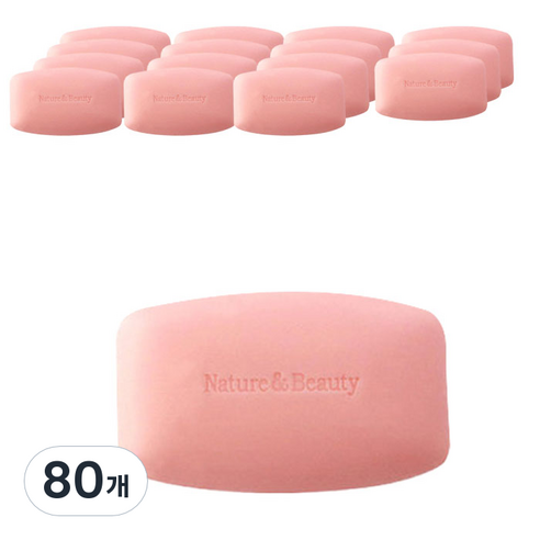 무궁화 타임 로즈 비누, 100g, 80개
