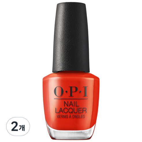 오피아이 네일 락커 15ml, F006 Rust 앤 Relaxation, 2개