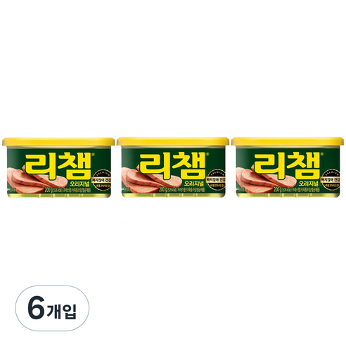 리챔 프리미엄, 200g, 6개입