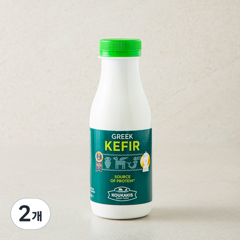 코우카키스 그릭 케피르, 2개, 1개입, 330ml