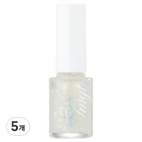 더페이스샵 fmgt NEW 스타일 네일, 4GLI 부서지는 햇살 한조각, 7ml, 5개
