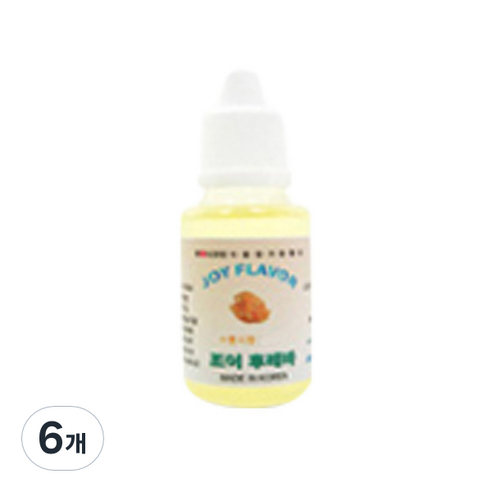 조이후레바 아로미조이 슬라임재료 10ml, 6개, 누룽지