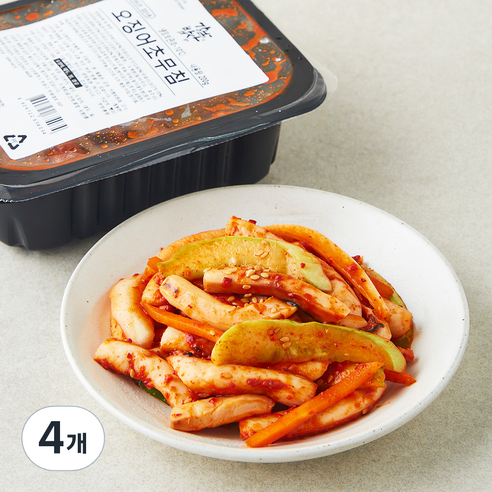 강남밥상 오징어초무침, 200g, 4개