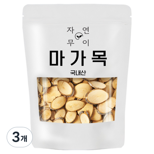 자연무이 마가목편, 300g, 3개