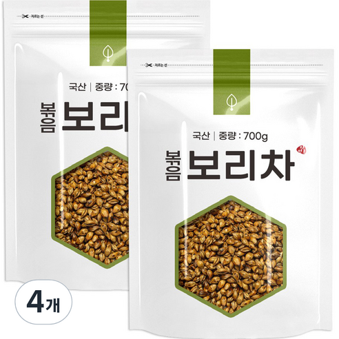 볶음 보리차, 700g, 4개