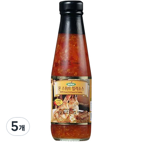 몬 스위트 칠리소스, 5개, 240ml