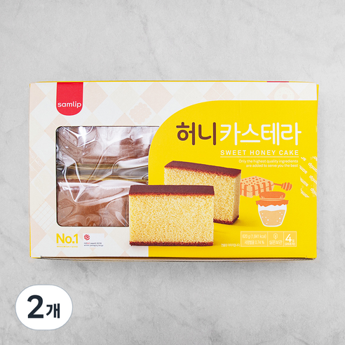 삼립 허니 카스테라, 620g, 2개