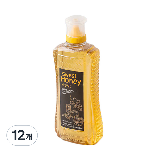 산내들농원 사양벌꿀, 2kg, 12개