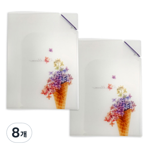랑캣몰 메르시블룸 투포켓 파일, 수국, 8개
