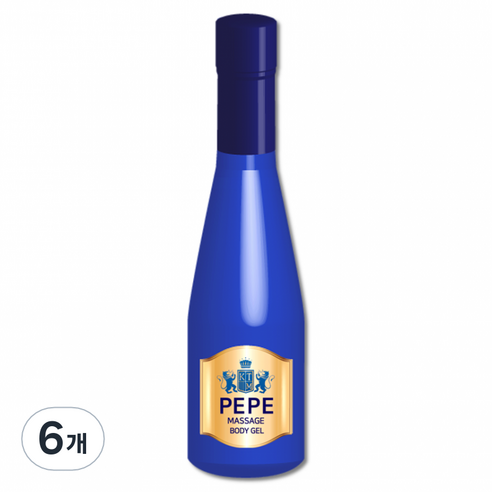 로얄 블루 페페젤, 270ml, 6개