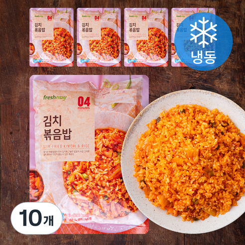 프레시지 김치볶음밥 (냉동), 220g, 10개