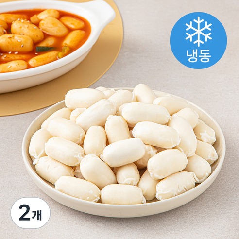 밀&쿡 치즈밀떡 (냉동), 1kg, 2개