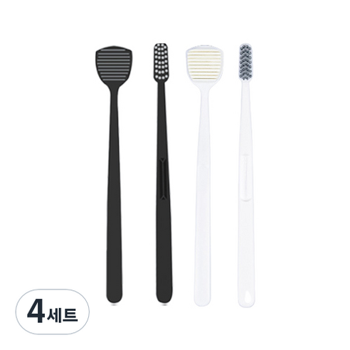 오픈스페이스 세트 블랙+화이트, 4세트