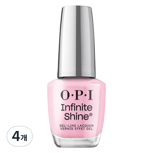 오피아이 인피니트 샤인 젤 라이크 매니큐어, ISL 97 Faux-ever Yours, 15ml, 4개