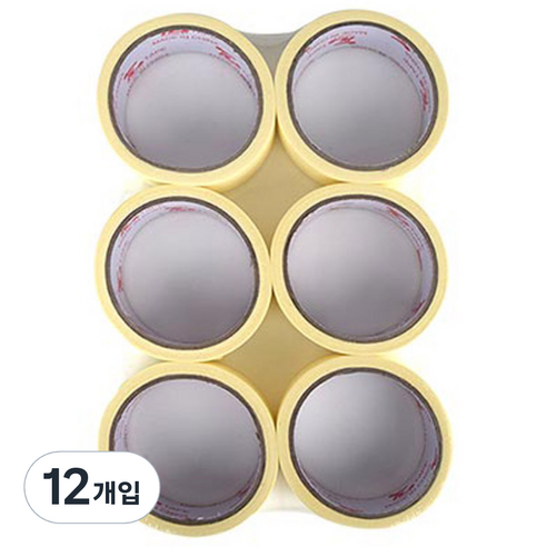 블루마토 종이테이프 17mm x 15m, 12개입