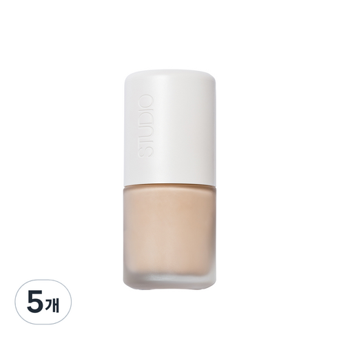 더샘 스튜디오 슬림 핏 파운데이션 10ml, 21호 브라이트, 5개