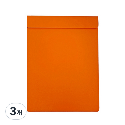 자석 클립보드 A4, 오렌지, 3개