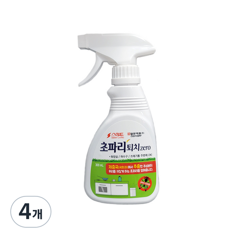 초파리퇴치기  일양약품 초파리스프레이 300ml 랜덤발송, 4개