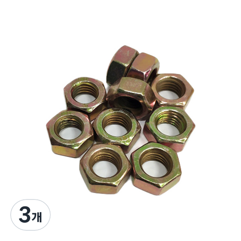 이노공구 육각너트 메탈 HN125 10p, M14, 11mm, 30개