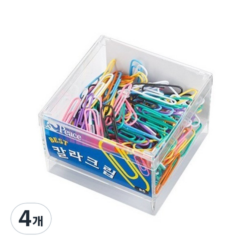 피스코리아 베스트칼라크립 B5, 4개