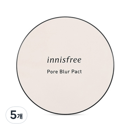 이니스프리 포어 블러 팩트 12.5g, 5개