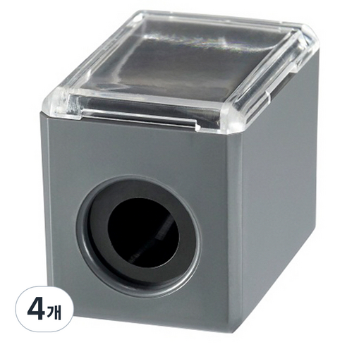 더페이스샵 데일리뷰티툴즈 펜슬깎이, 혼합색상, 4개