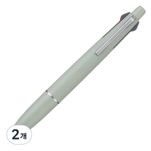 제트스트림 라이트 터치 잉크 멀티펜 MSXE-LS 0.5mm, 그라스그린, 2개
